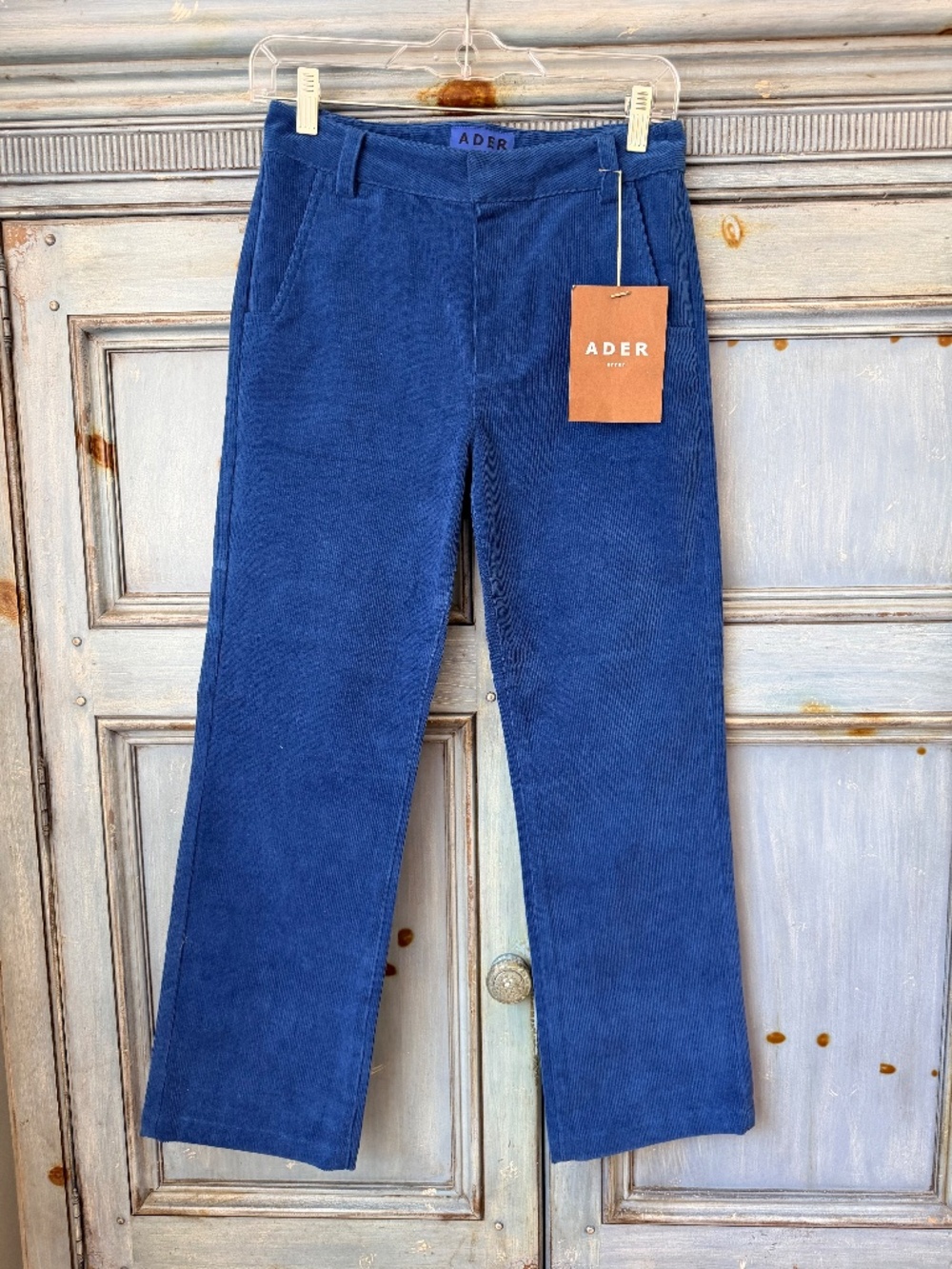 Ader Error Blue Corduroy Pants Size 2 (M) NWT